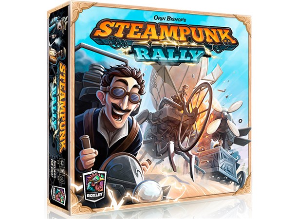 Steampunk Rally Brettspill